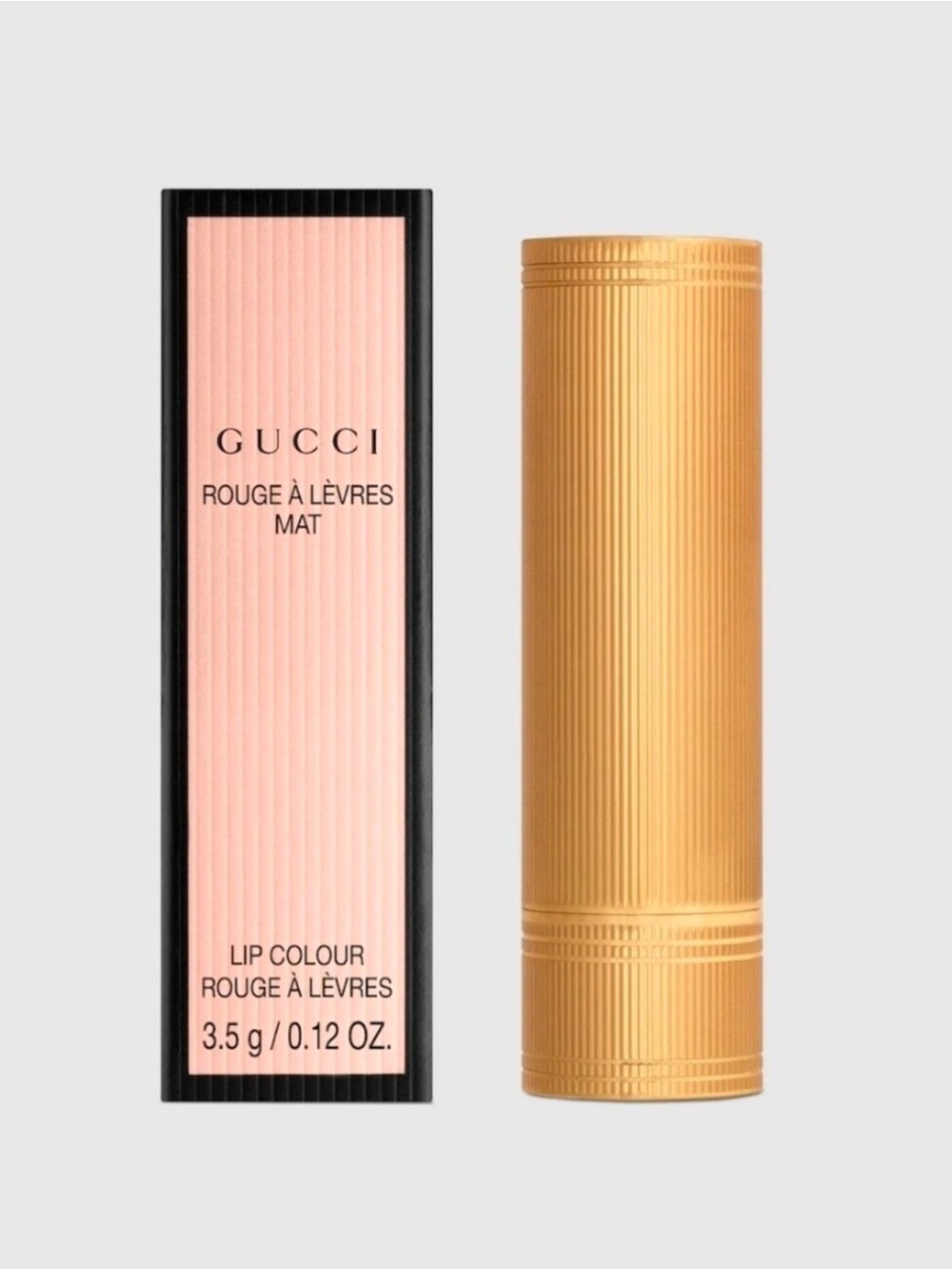 NIB Gucci Lip Colour Matte 120 Sonia light beige shade